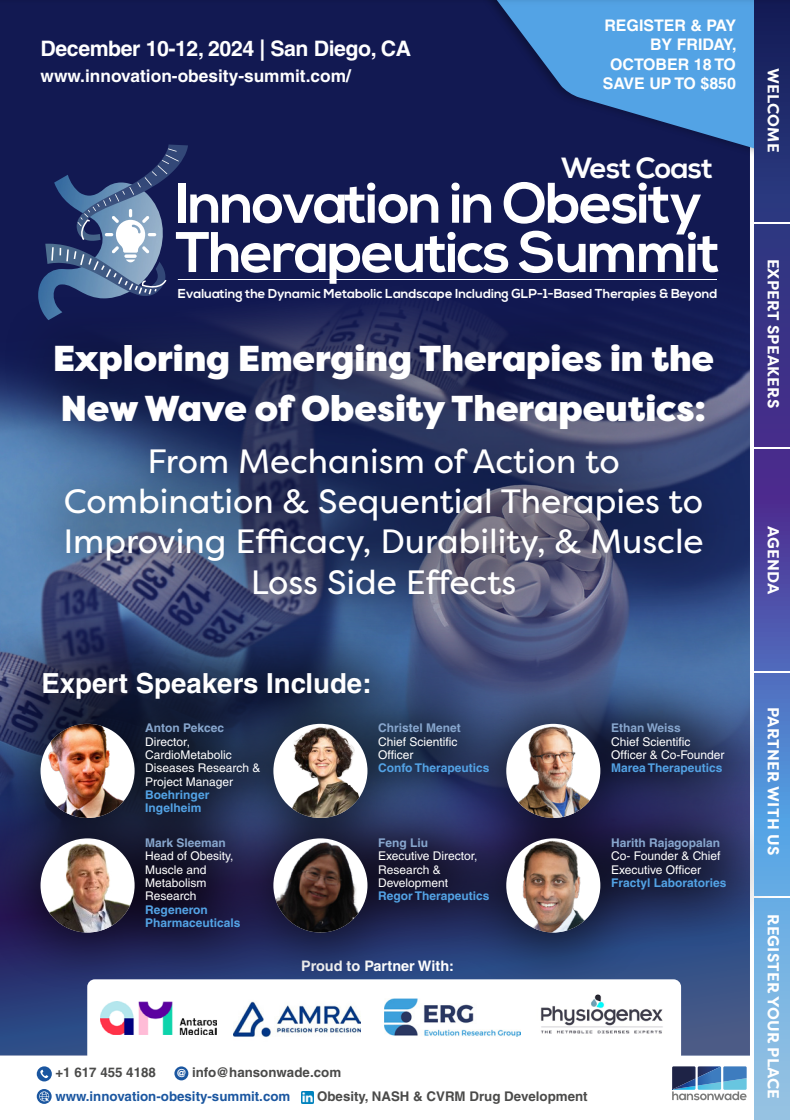 Innovation in Obesity Therapeutics Summit 2024