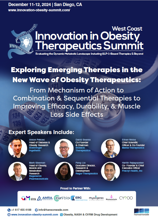 Innovation in Obesity Therapeutics Summit 2024